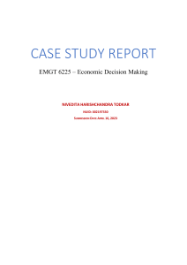 EDM Case Study Report