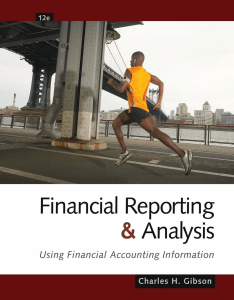 Financial Reporting and Analysis Using Financial Accounting Information (12th Edition) by Charles H. 2