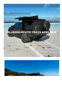 Aluminium Ute Trays Adelaide