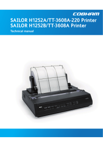 INM-C Printer Manual