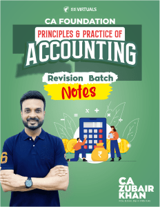 Accounts Revision Notes - CA Zubair Khan