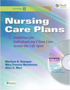 Nursing Care Plans 8th edition (Guidelines for individualizing Client Care Across the Life Span) (1)