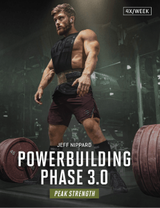 Powerbuilding 3.0 -  Ebook - 4X