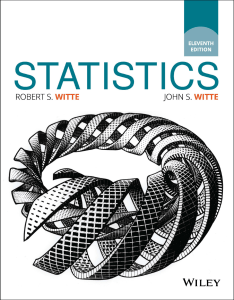 Statistics - 11E