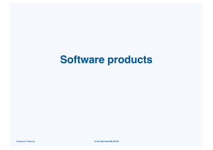 1. Software Products