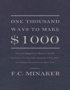 [F.C. Minaker] One Thousand Ways to Make 1000