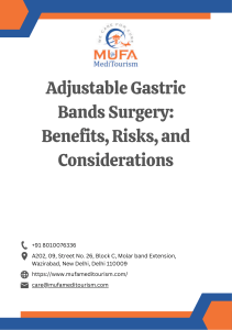 Adjustable Gastric Bands Surgery Benefits, Risks, and Considerations!