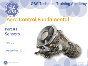 AERO Control Fundamental LM2500 - LM6000 Sensors