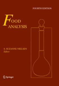Food Analysis CFB31203