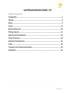 Last-Minute-Revision-Guide-Geo 1 IGCSE