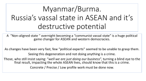 2022  Oct 5   2023 Jun 2   Russia vassal state in Asean and its destructive power.