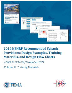 fema nehrp design-examples-training-materials volume-2