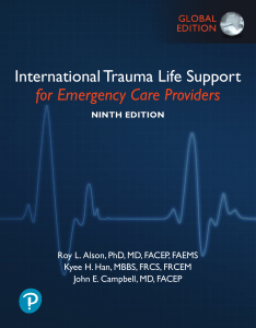 International Trauma Life Support (ITLS), ITLS - International Trauma Life Support for Emergency Care Providers-Pearson (2019)