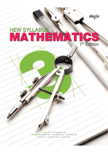 New Syllabus Mathematics. D3