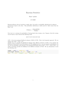 Bayesian Statistics: Bayes' Update Explained