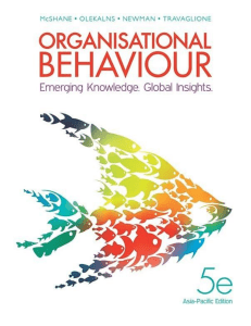 Steven L. McShane, Mara Olekalns, Alex Newman, Tony Travaglione. - Organisational behaviour   emerging knowledge   global insights-McGraw-Hill Education Pty Ltd (2016) 2