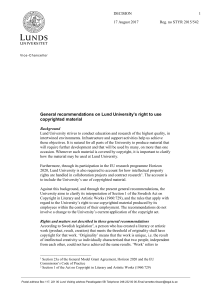 general-recommendations-on-lund-universitys-right-to-use-copyrighted-material