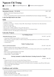 NguyenChiTrung CV