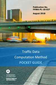 FHWA traffic data pocket guide