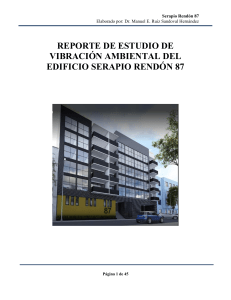 REPORTE DE ESTUDIOS DE VIBRACION SERAPIO