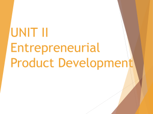 2-UNIT-II-Entrepreneurial-Product-Development-MODULE-2