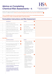 chemical risk assessment document 4