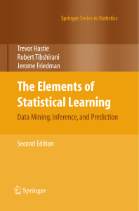 The Elements of Statistical Learning - Data Mining Inference and Prediction - 2nd Edition ESLII print4