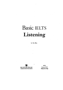 Basic IELTS Listening
