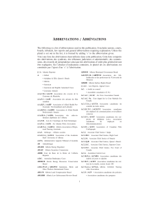 Abridgment citation abbreviations list