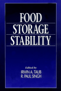 Food storage stability