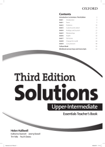 129 6 Solutions Upper Intermediate Essentials Teacher’s Book 2018