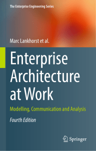 Enterprise Architecture at Work  Modelling, Communication and Analysis ( PDFDrive )