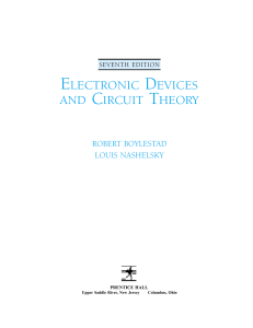 1 Electronic Devices and Circuit Theory - Boylestad and Nashelsky
