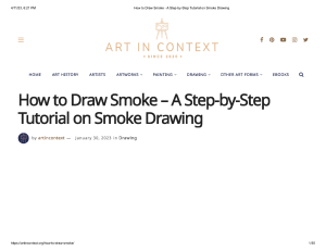 drawing smoke