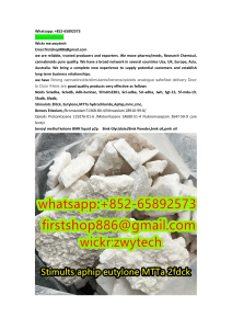 Eutylone cas802855-66-9 ethylone bk-ebdp mdma dibutylone aphip apvp molly crystal supplier cheap price