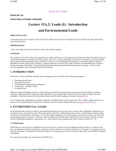 15A 2 Environmental Loads