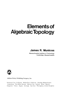 Elements of algebraic topology by Munkres J.R. (z-lib.org)