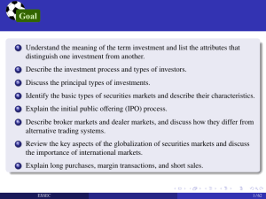 Financial market Intro