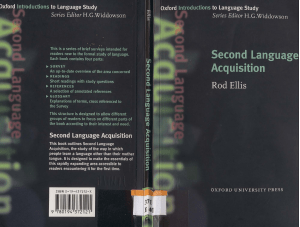 Ellis- Second Language Acquisition (Oxford Introduction to Language Study) by Rod Ellis
