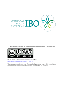 IBO 2016 Theoretical Exam A (2)
