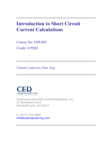 Introduction to Short Circuit Current Calculations-R1