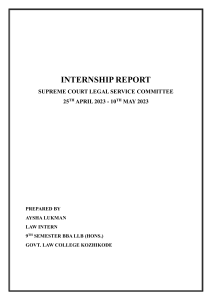SCLSC INTERNSHIP REPORT (1)