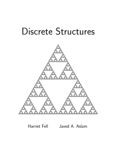 Discrete Structures Textbook