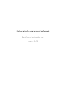 Math-for-programmers