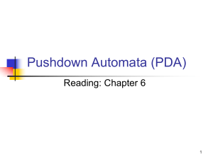 6-PDA in Automata Computability and Complexity