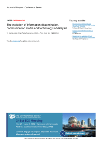 Rosmani 2020 J. Phys.  Conf. Ser. 1529 022044