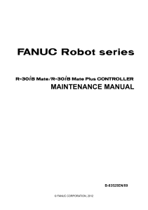 R-30iB Mate Plus - Maintenance Manual [B-83525EN 09]