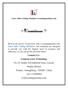 Laser Tube Cutting Machine Lxcuttingmachine