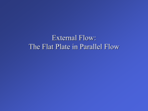 1. Convection in External Flow
