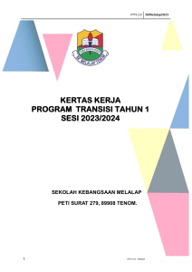 KERTAS KERJA PTTS 2.0 SKM 2324 BARU